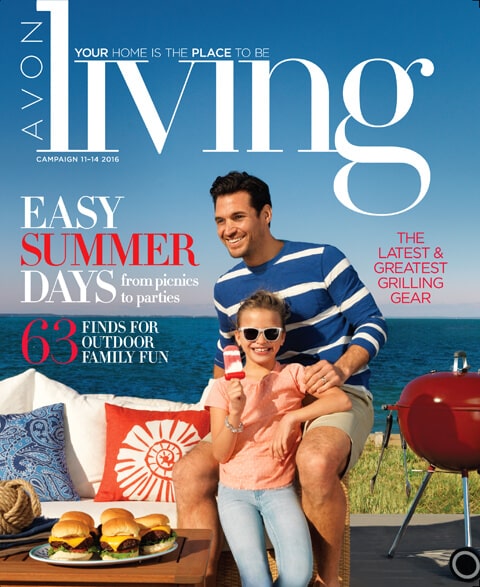 Avon Christmas - Summer Living Catalog