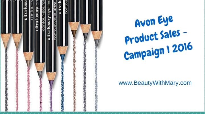 Avon Eye Product Sales - Campaign 1 2016