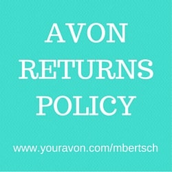 Avon Returns Policy