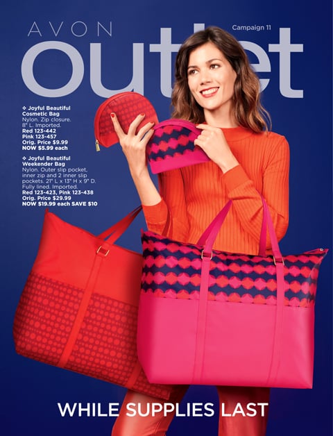 Avon Clearance Outlet Book online. Shop Outlet 5/1 - 5/14/18 on Representative eStore. Order sales products online with free shipping on $40.