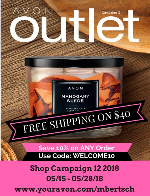 Avon Campaign 12 2018 Brochure - May Outlet Book Online - Shop 5/15 - 5/28/18