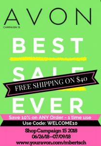 Avon Campaign 15 2018 Brochure