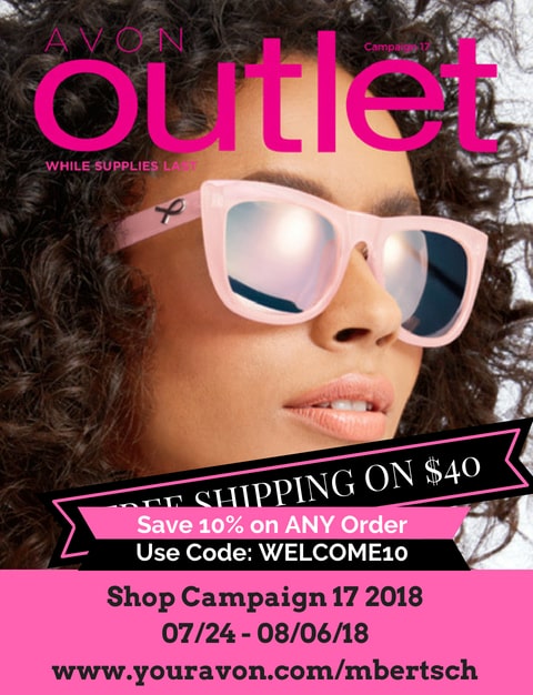 Shop Avon Outlet Campaign 17 2018 online 7/24 - 8/6/18 #Avon #Outlet #AvonOutlet #ShopAvonOnline