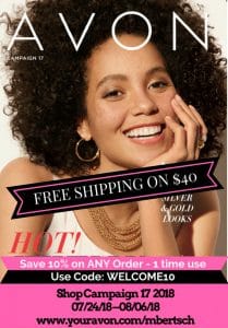 Avon Campaign 17 2018 Brochure online 7/24 - 8/6/2018 #shopavon #avoncatalog #avon #onlineshopping #makeup #sales