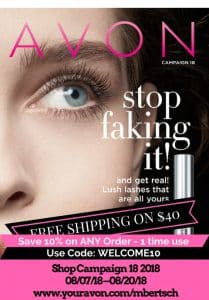NEW Avon Campaign 18 2018 Brochure is Out - Shop Avon Brochure online 8/7 - 8/20/2018. #shopavon #avoncatalog #avon #onlineshopping #makeup #sales