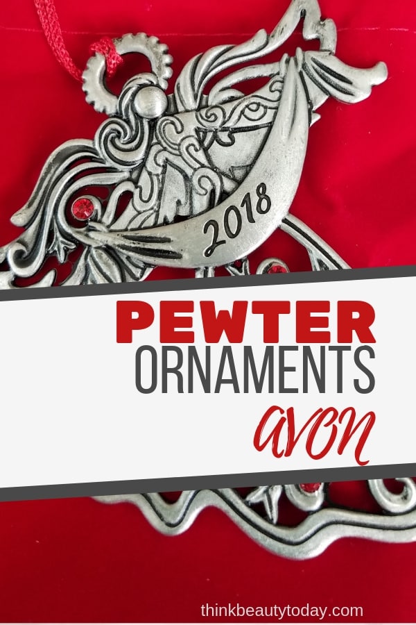 Avon Pewter Christmas Ornaments #christmasornaments #pewterornaments #AvonChristmas #AvonChristmasOrnaments #AvonPewterOrnaments