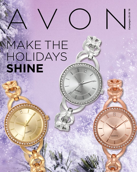 Avon Catalog Campaign 26 2018 Flyer - Make the Holidays Shine #AvonChristmasGifts #AvonFlyers #AvonHoliday #AvonRep 