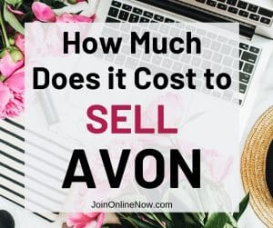 cost to sell avon