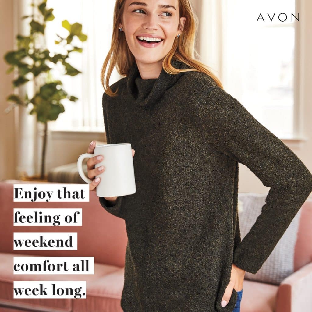 At Home Comfy Clothes - Self-Care Ideas from Avon