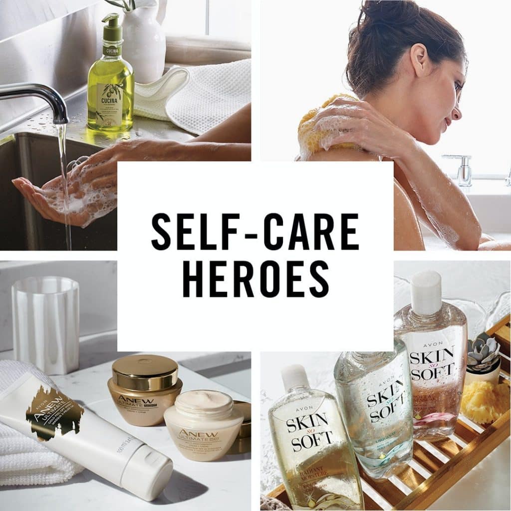 Self care ideas from Avon