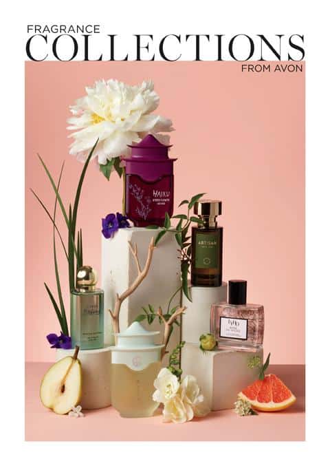Fragrance Collections Flyer for Avon catalog campaign 14 2021