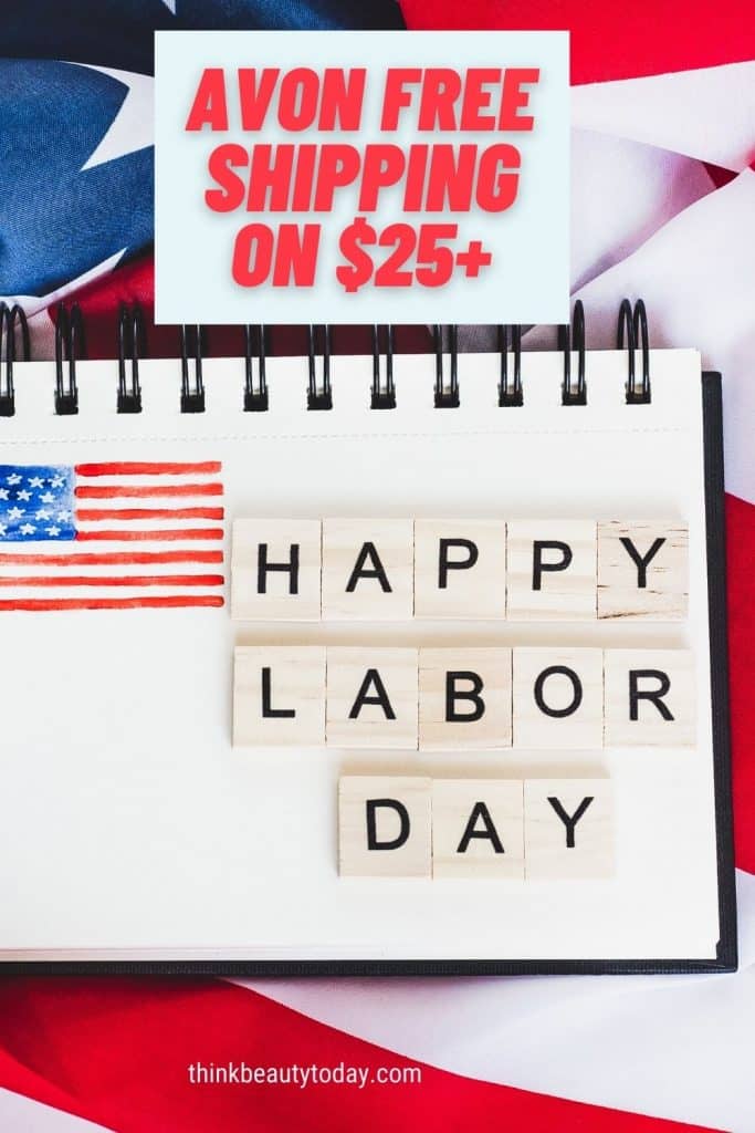 Avon free shipping code Labor Day