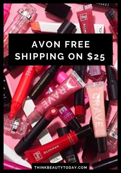 Avon free shipping $20 National Lipstick Day