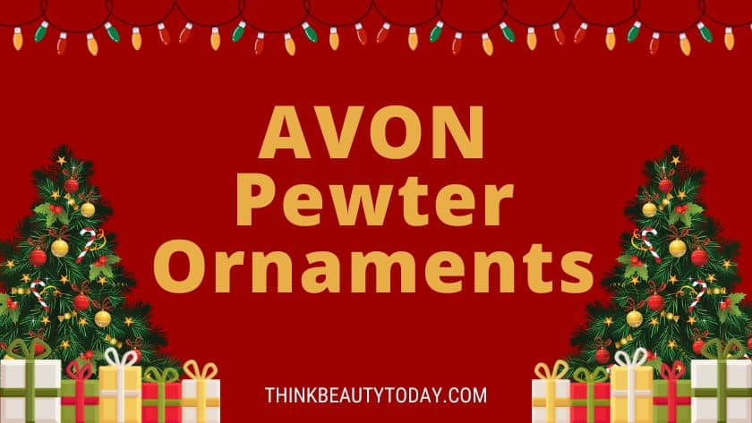 Avon Pewter Ornaments