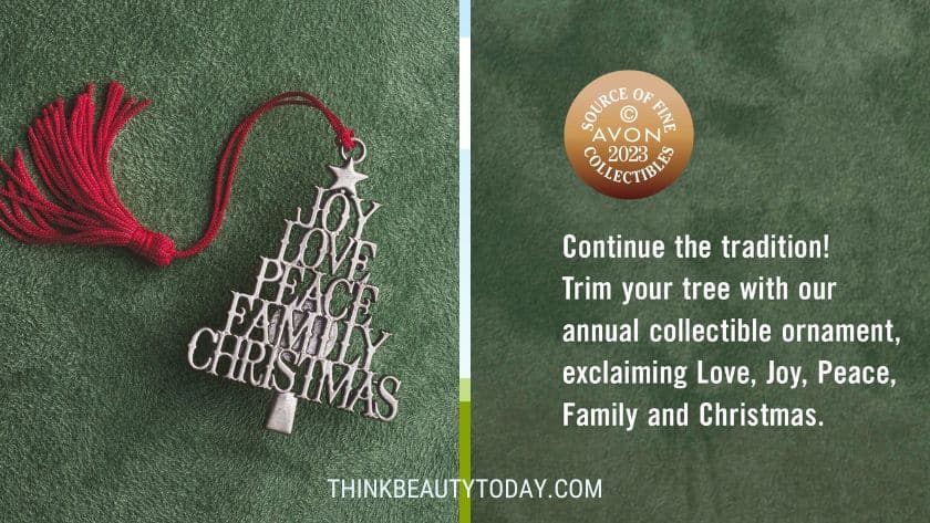 Avon Pewter Christmas Ornaments