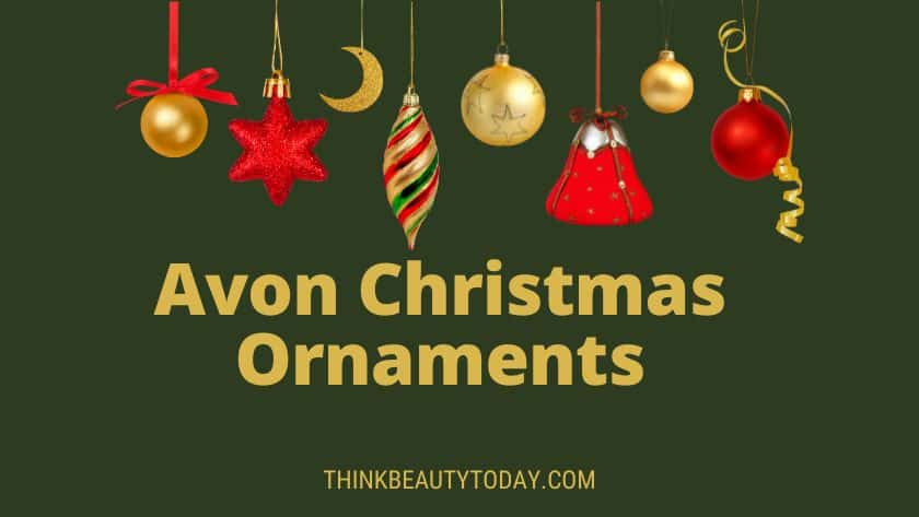 Avon Christmas Ornaments