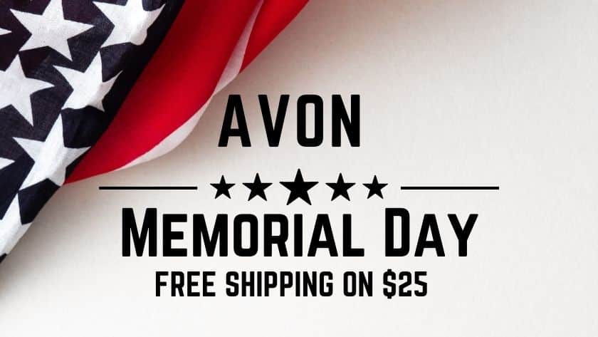 Avon Memorial Day Free Shipping