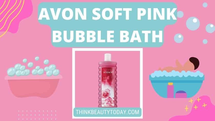 Avon Soft Pink Bubble Bath