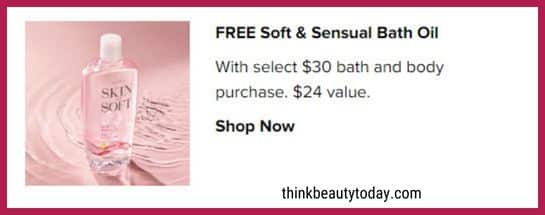 Avon Catalog Special Offers - Skin So Soft