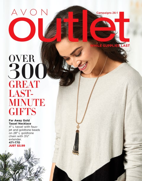 Avon Outlet Catalog Campaign 1 2019. Shop Avon clearance items online. Cheap Christmas gifts for friends; women, men & teens. 