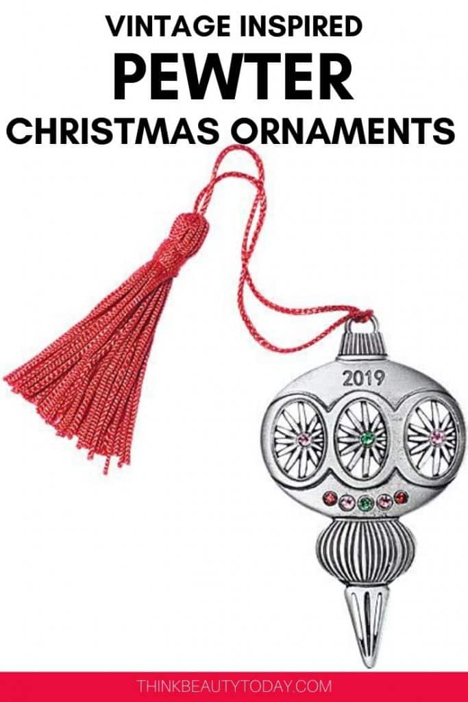 Avon Pewter Ornaments 2019 Christmas Collectibles BUY Online HERE