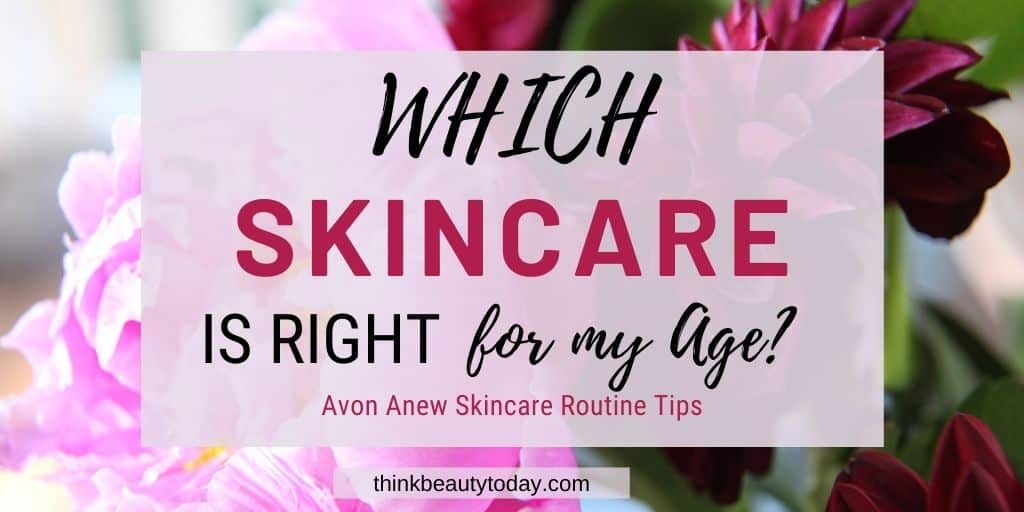 Avon skincare products by age